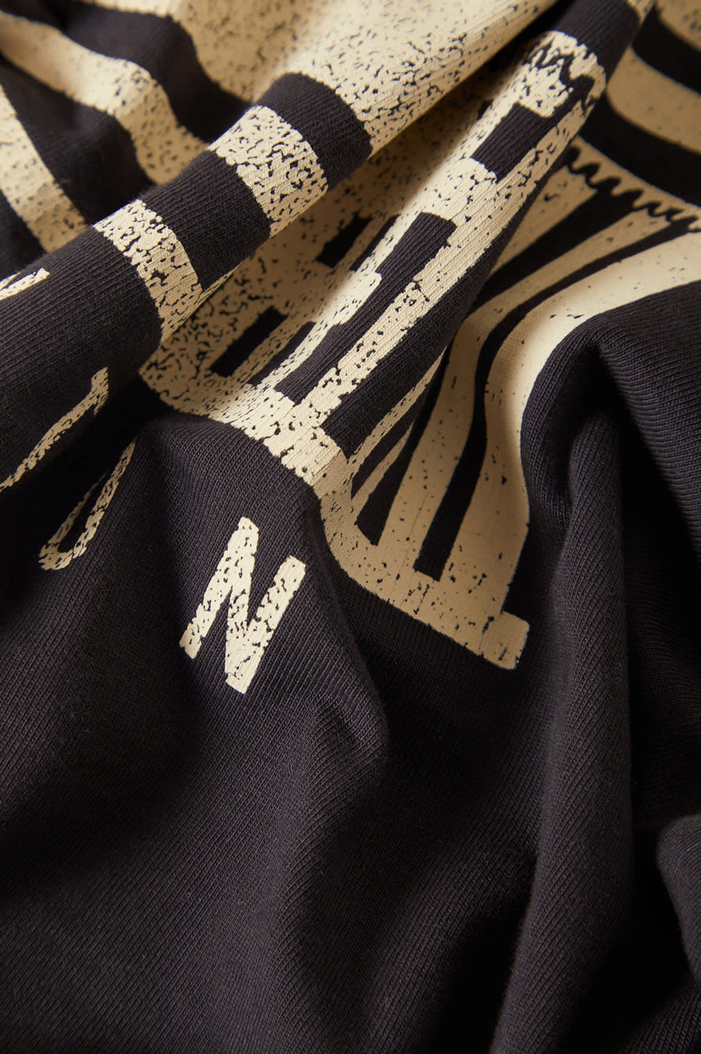 Poolside Boxy Crew T-Shirt - Washed Black