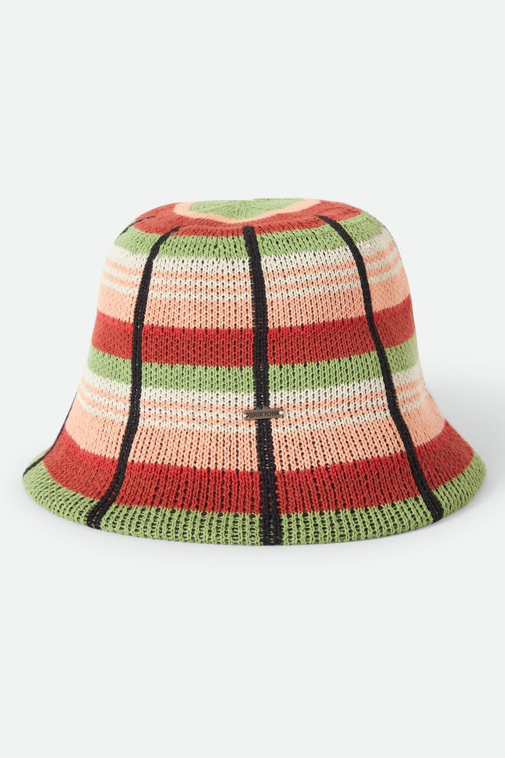 Redding Knit Packable Hat - Peach Cobbler Multi Stripe