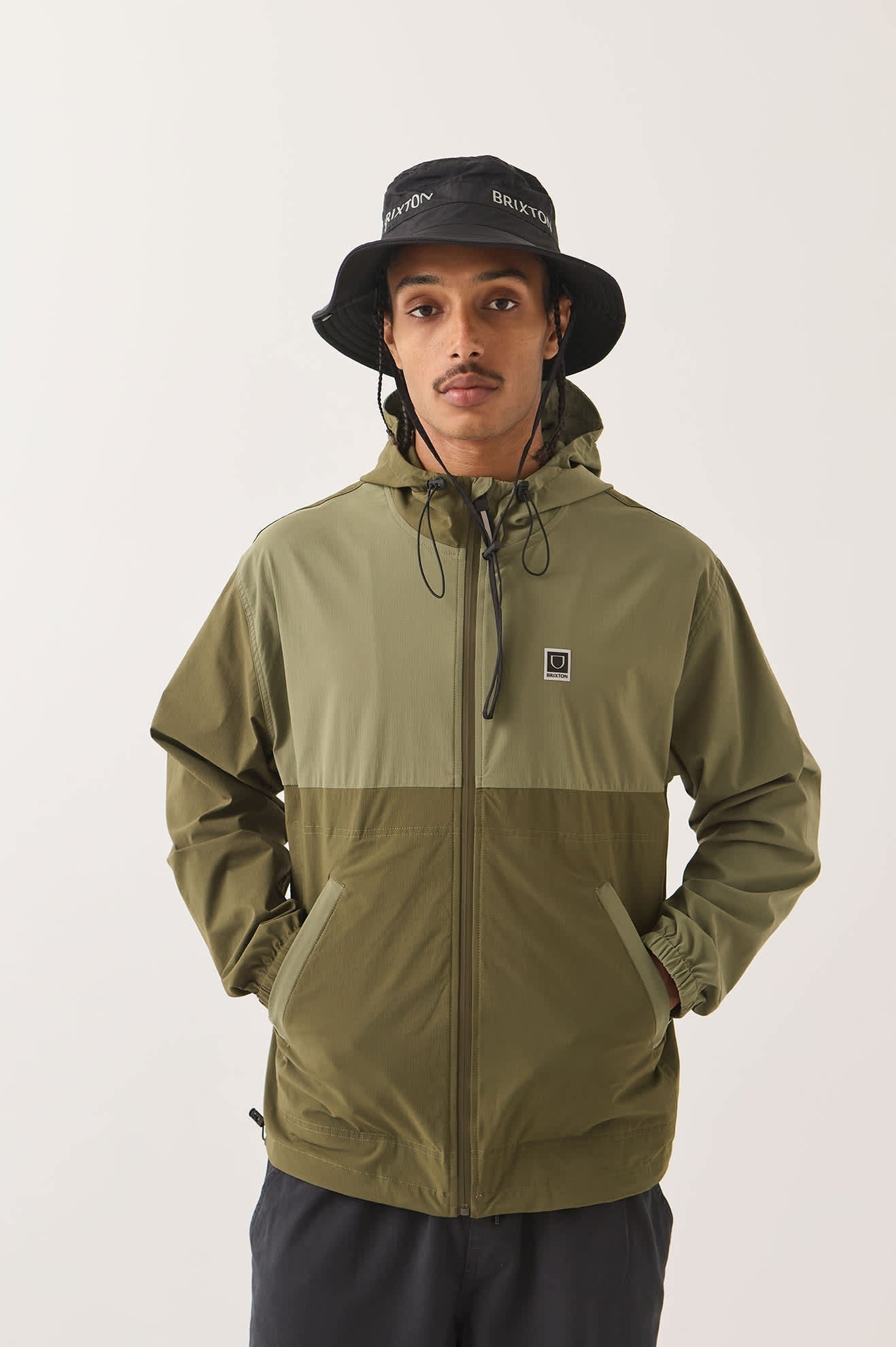 Journey Zip Jacket - Dark Olive/Olive Surplus