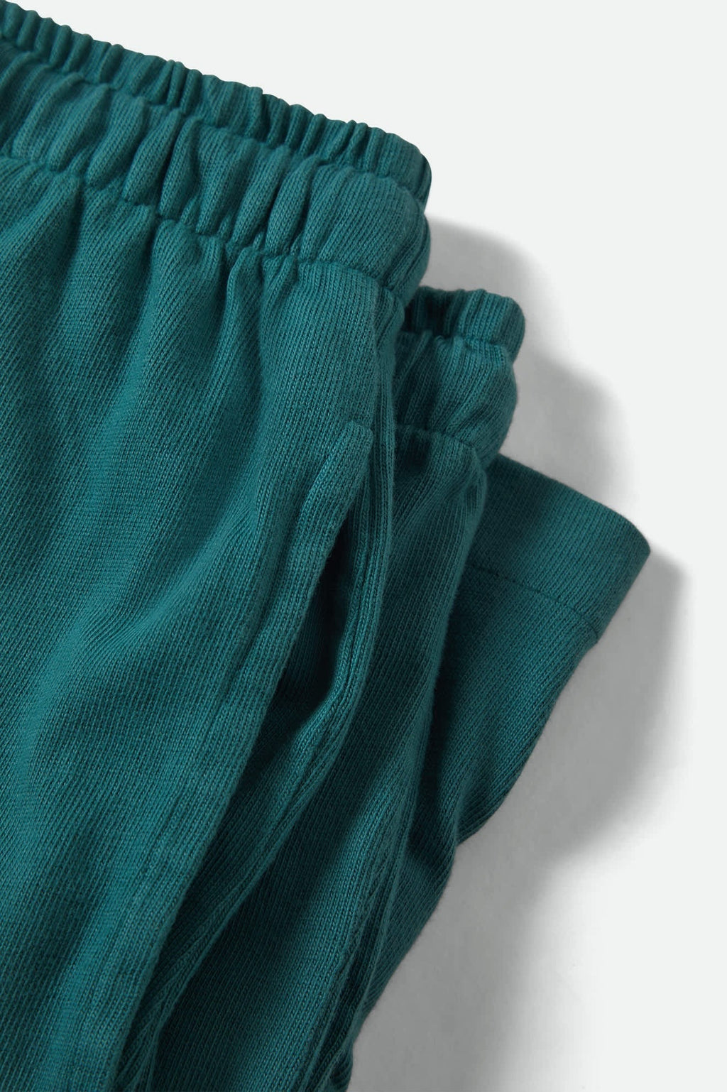 Carefree Organic Garment Dye Lounge Skirt - Washed Mediterranean Teal