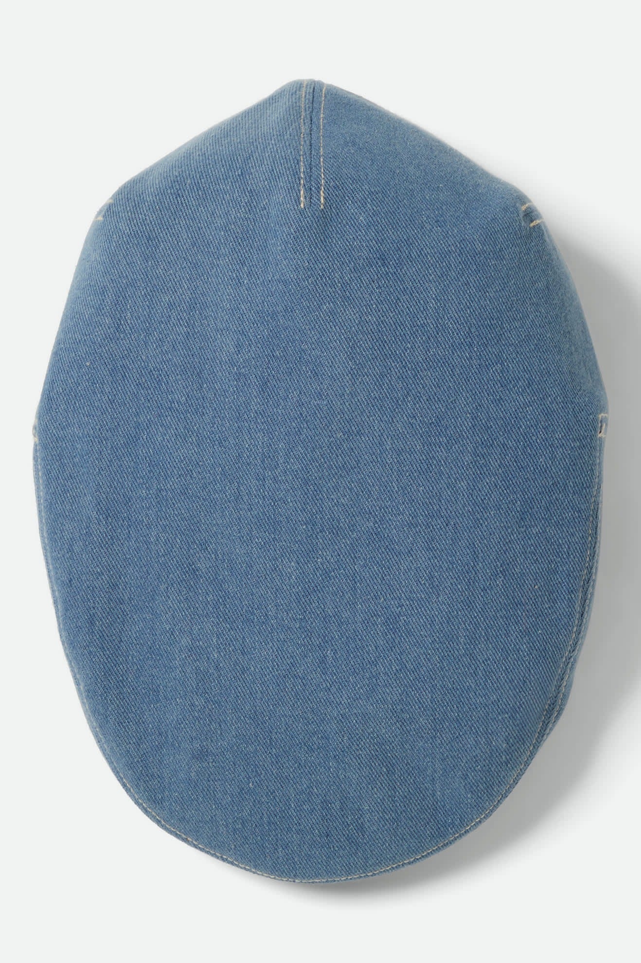 Hooligan Flat Cap - Denim/Off White