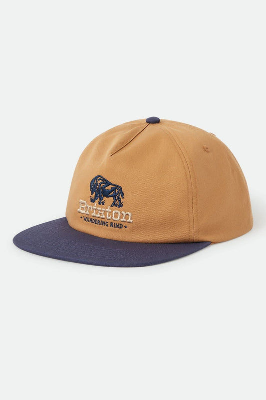 Drifter Netplus Snapback - Brown Sugar/Navy