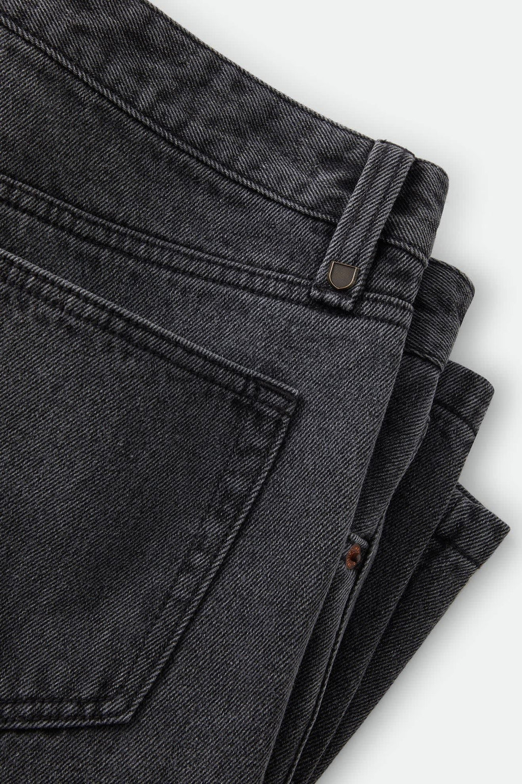Brixton Relaxed Short - Washed Black Denim