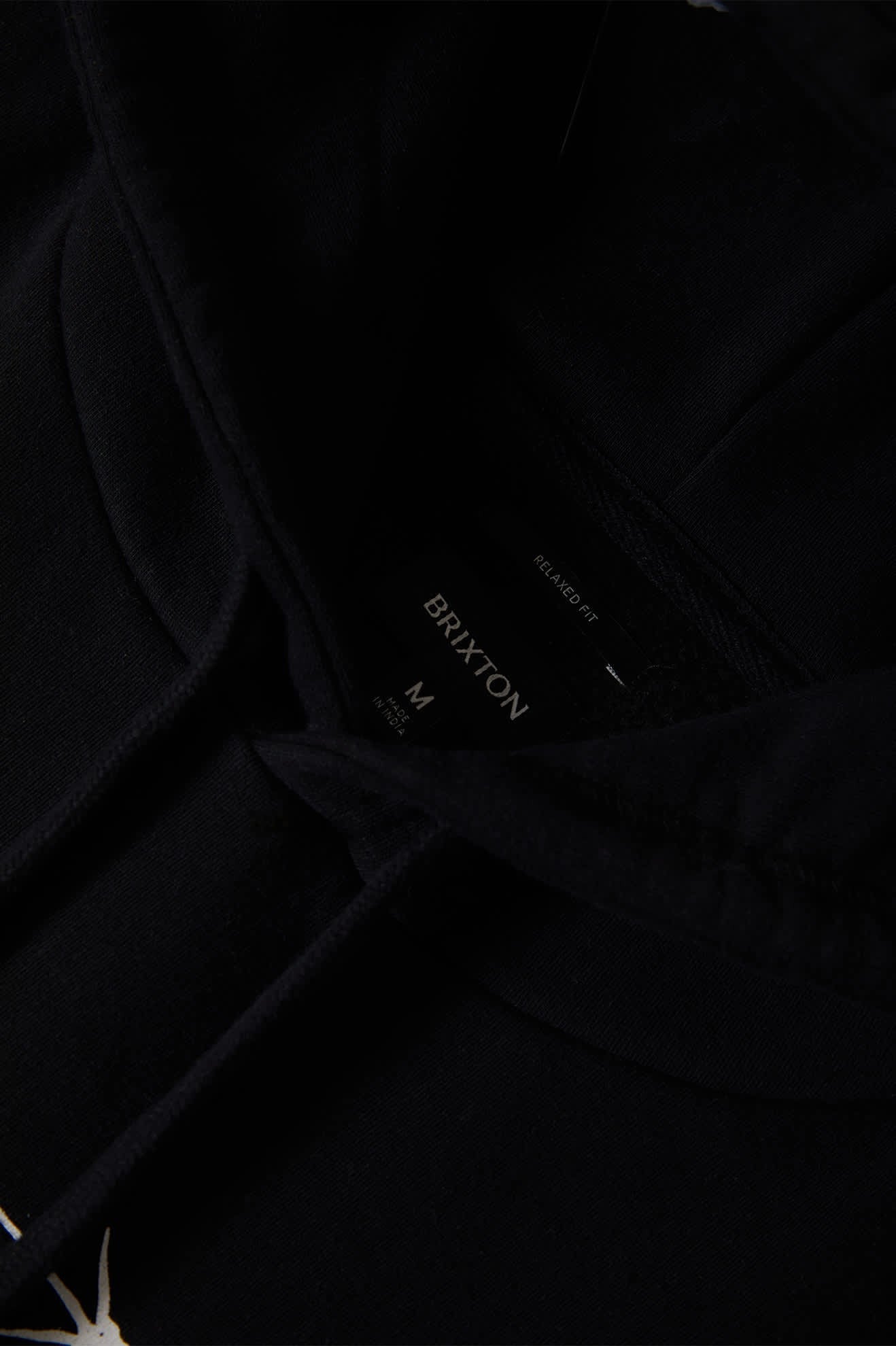 Smile Always Relaxed Hoodie - Black Worn Wash