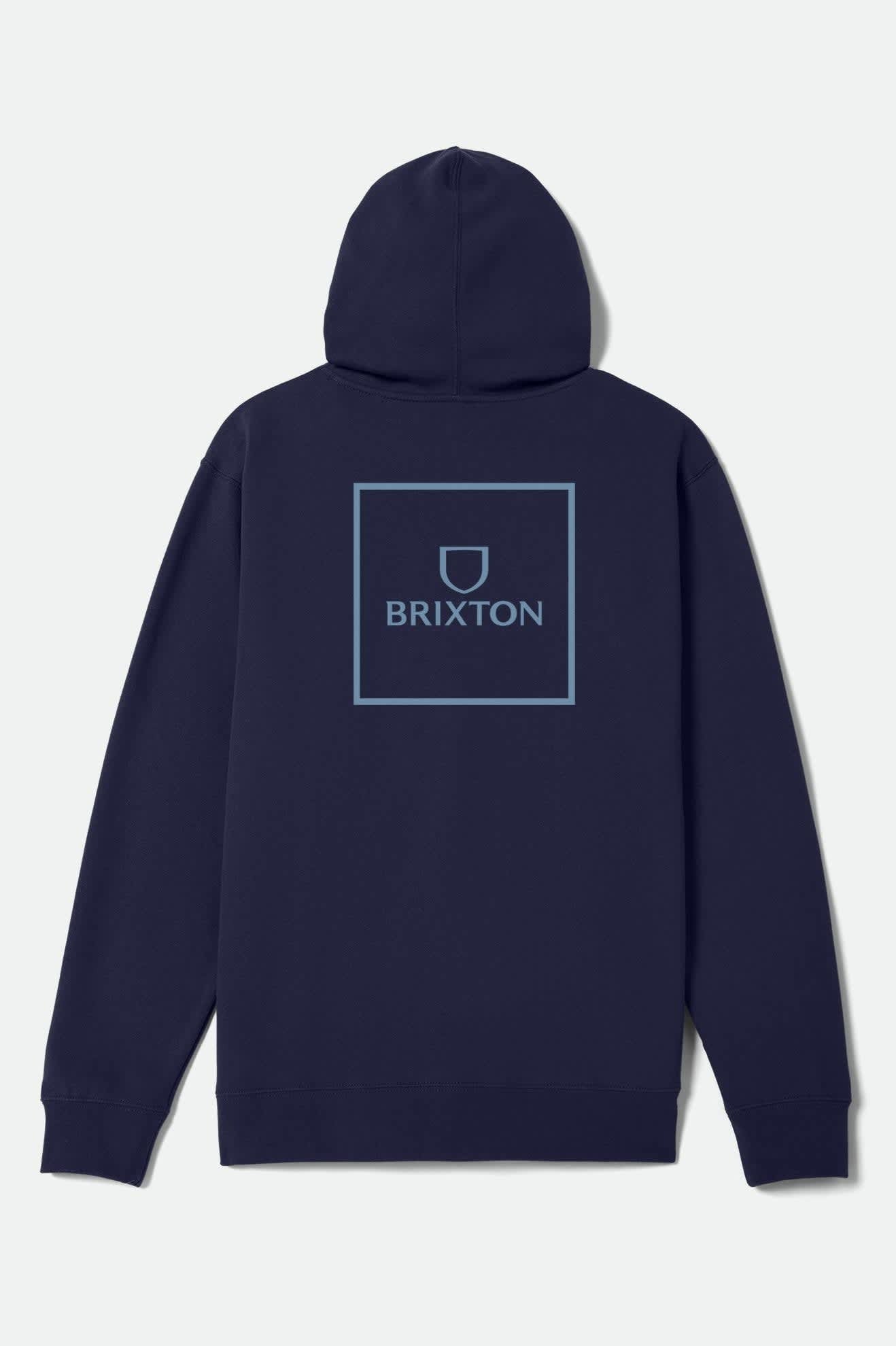 Alpha Square Hoodie - Classic Navy/Borrowed Blue