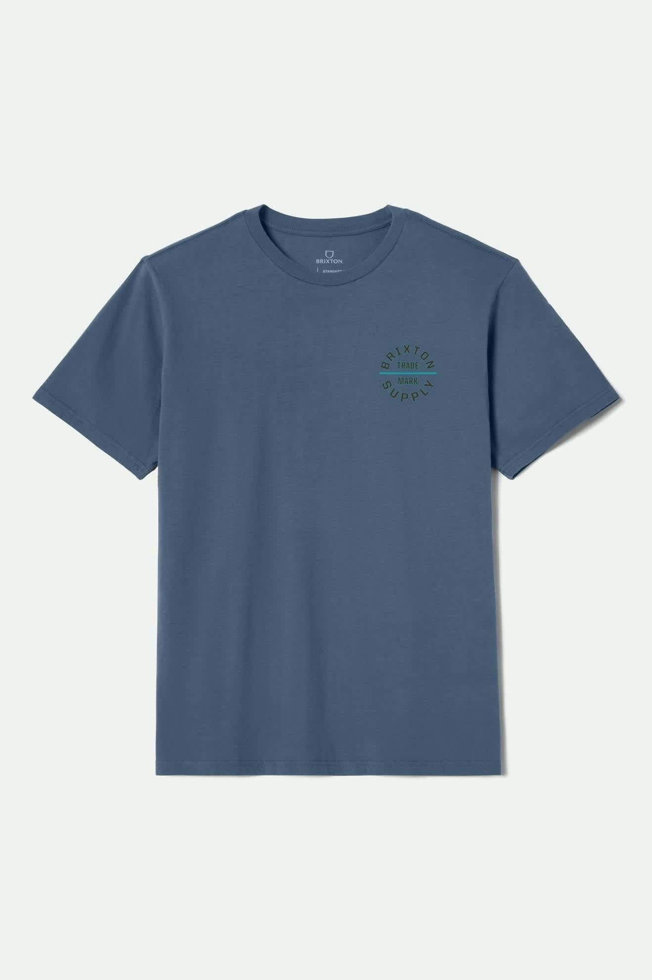 Oath V S/S Standard T-Shirt - Harbor Blue/Dk Brown/Teal