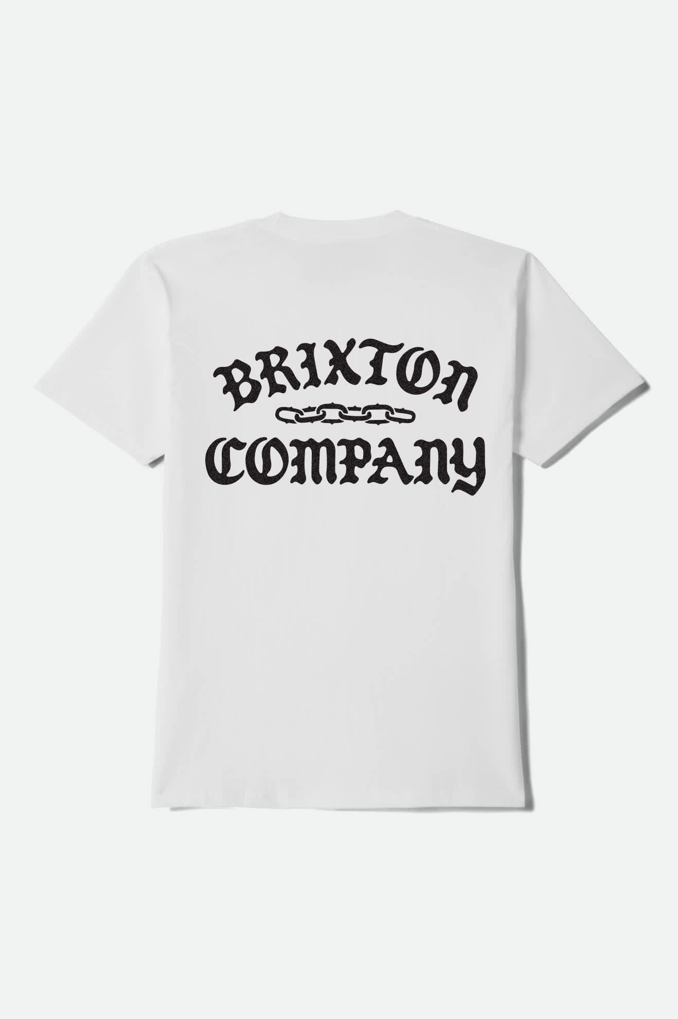 Chains Short Sleeve T-Shirt - White