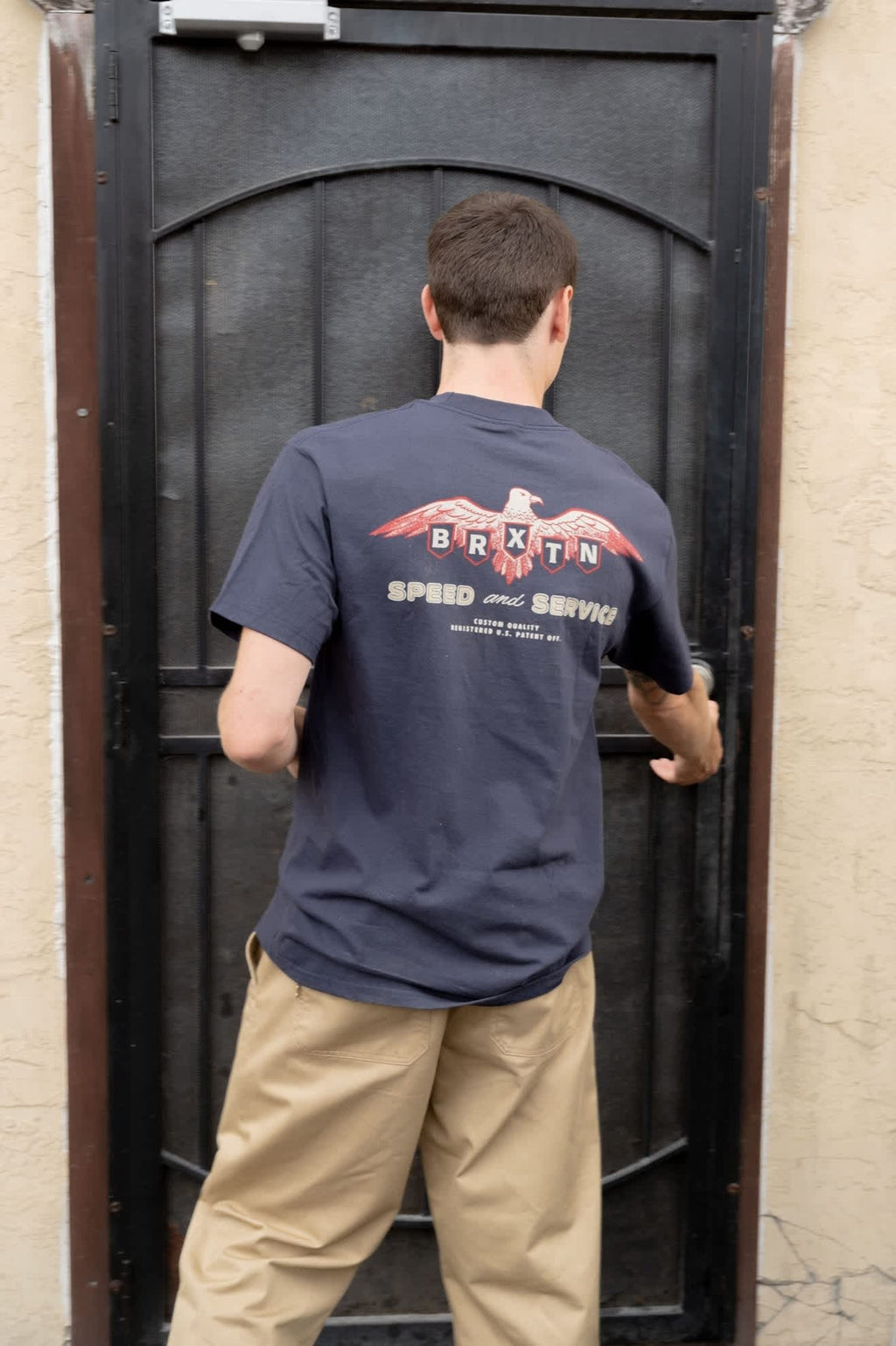 Eagle Speed Shop Short Sleeve Standard T-Shirt - Navy