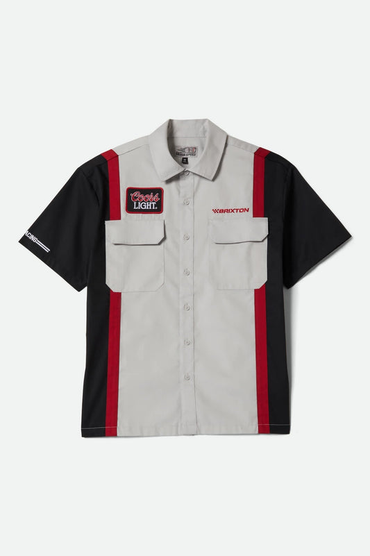 Coors Light Shake Down S/S Shirt - Silver/Black