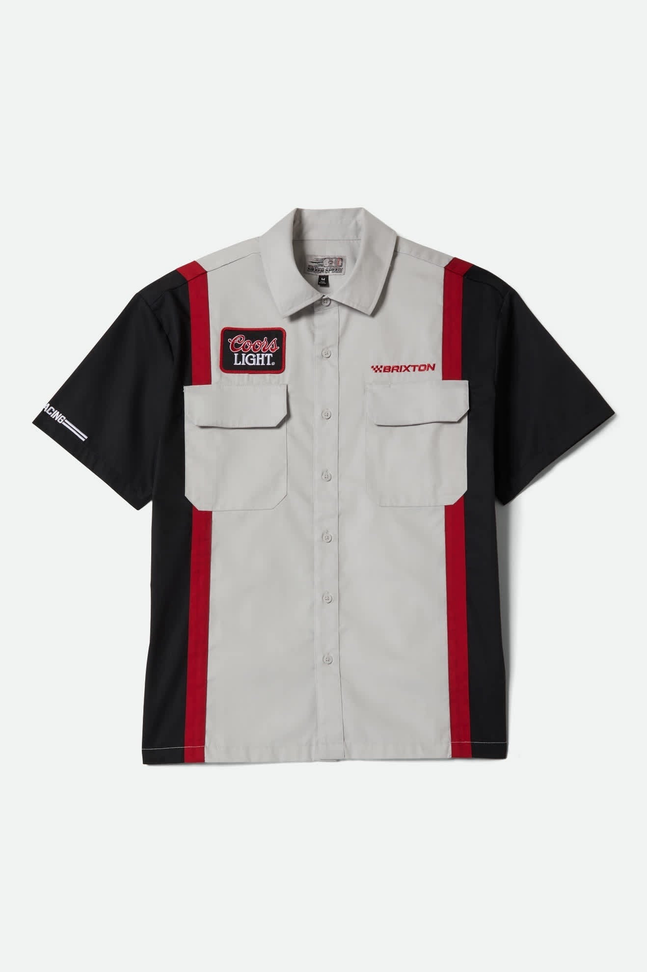 Coors Light Shake Down S/S Shirt - Silver/Black