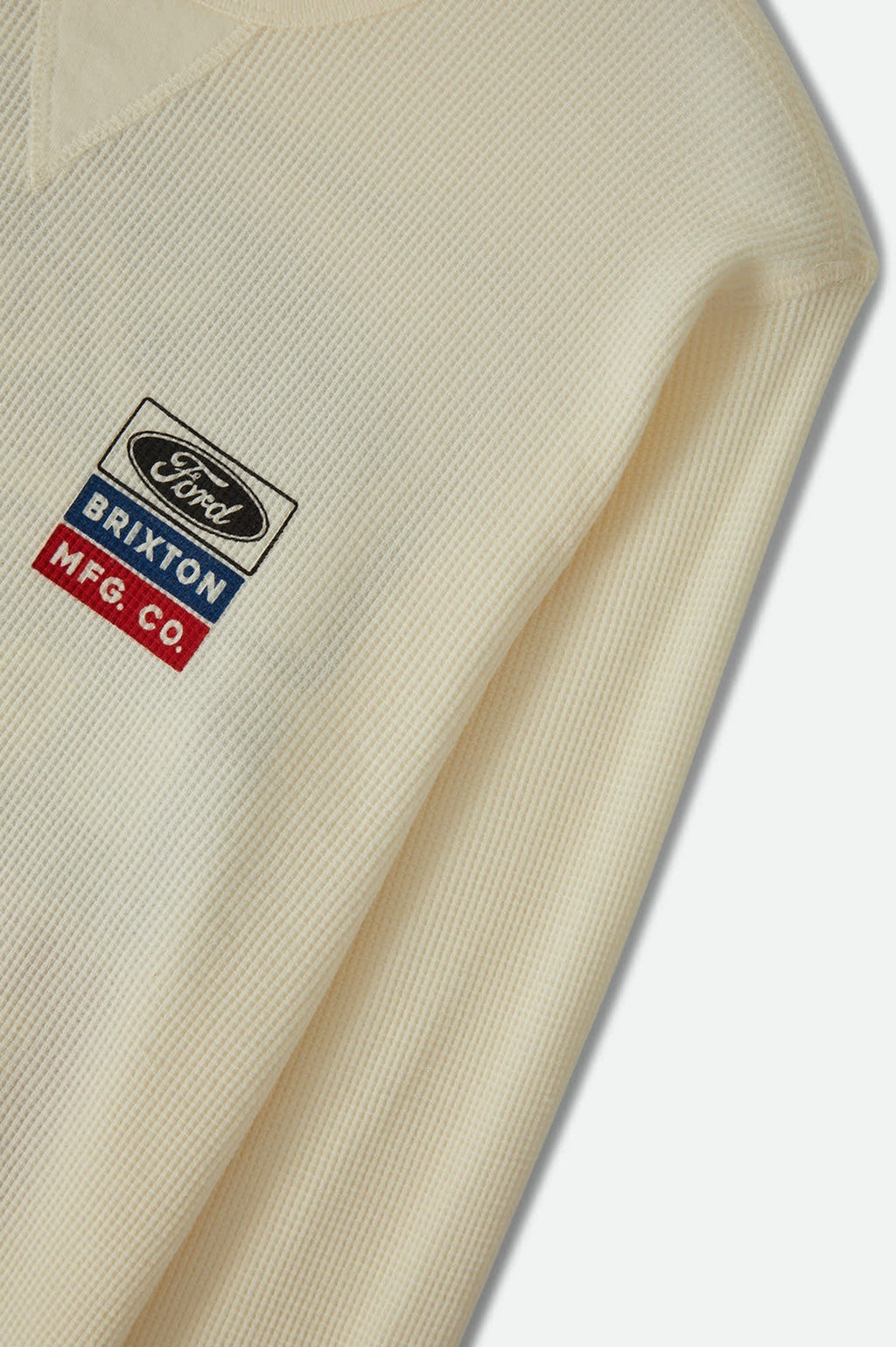Ford Service Dept Waffle T-Shirt - Wimbledon White