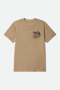 Wolcott Short Sleeve Standard T-Shirt - Timeless Taupe Worn Wash