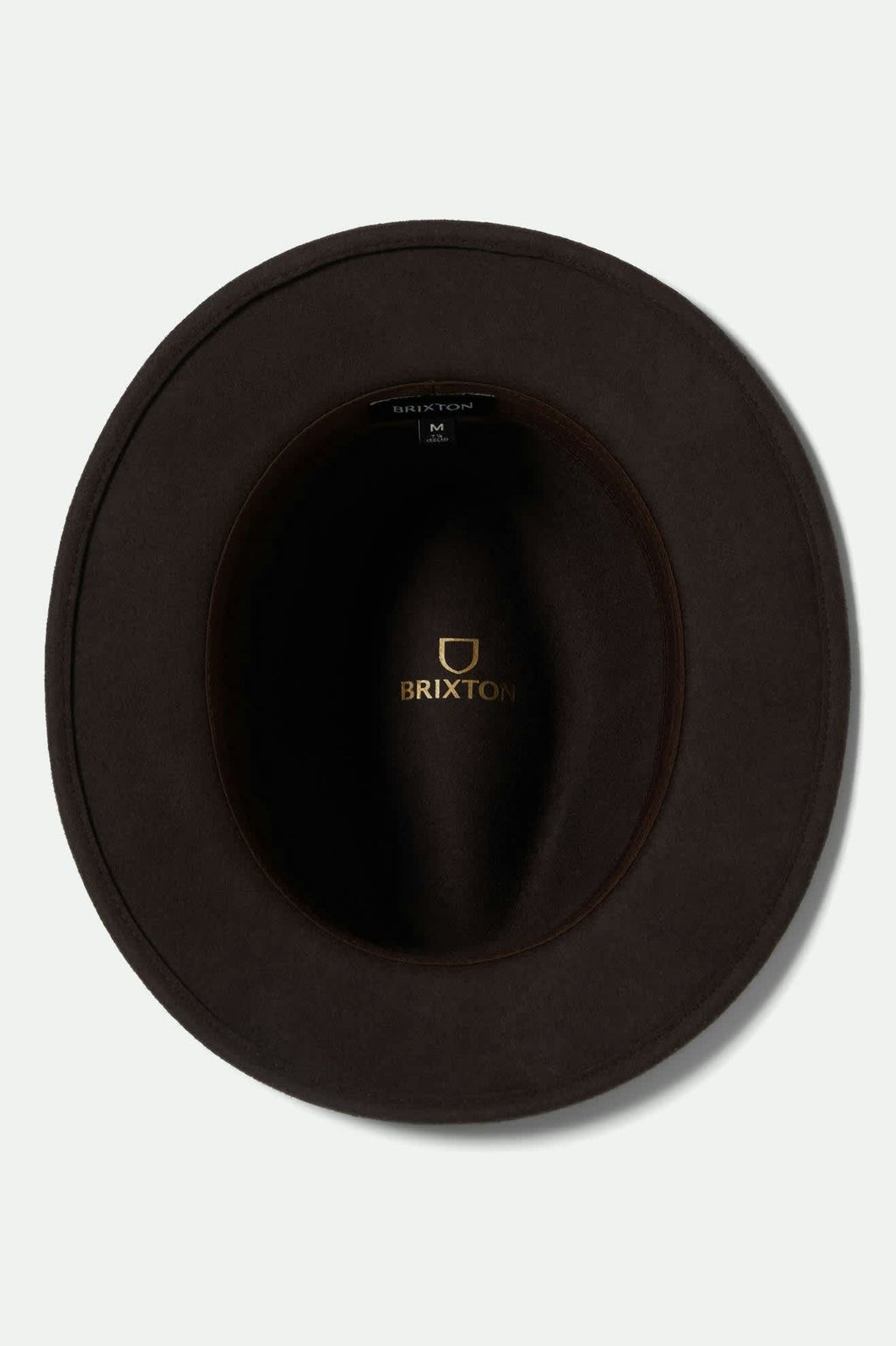Roma Fedora - Chocolate/Bronze