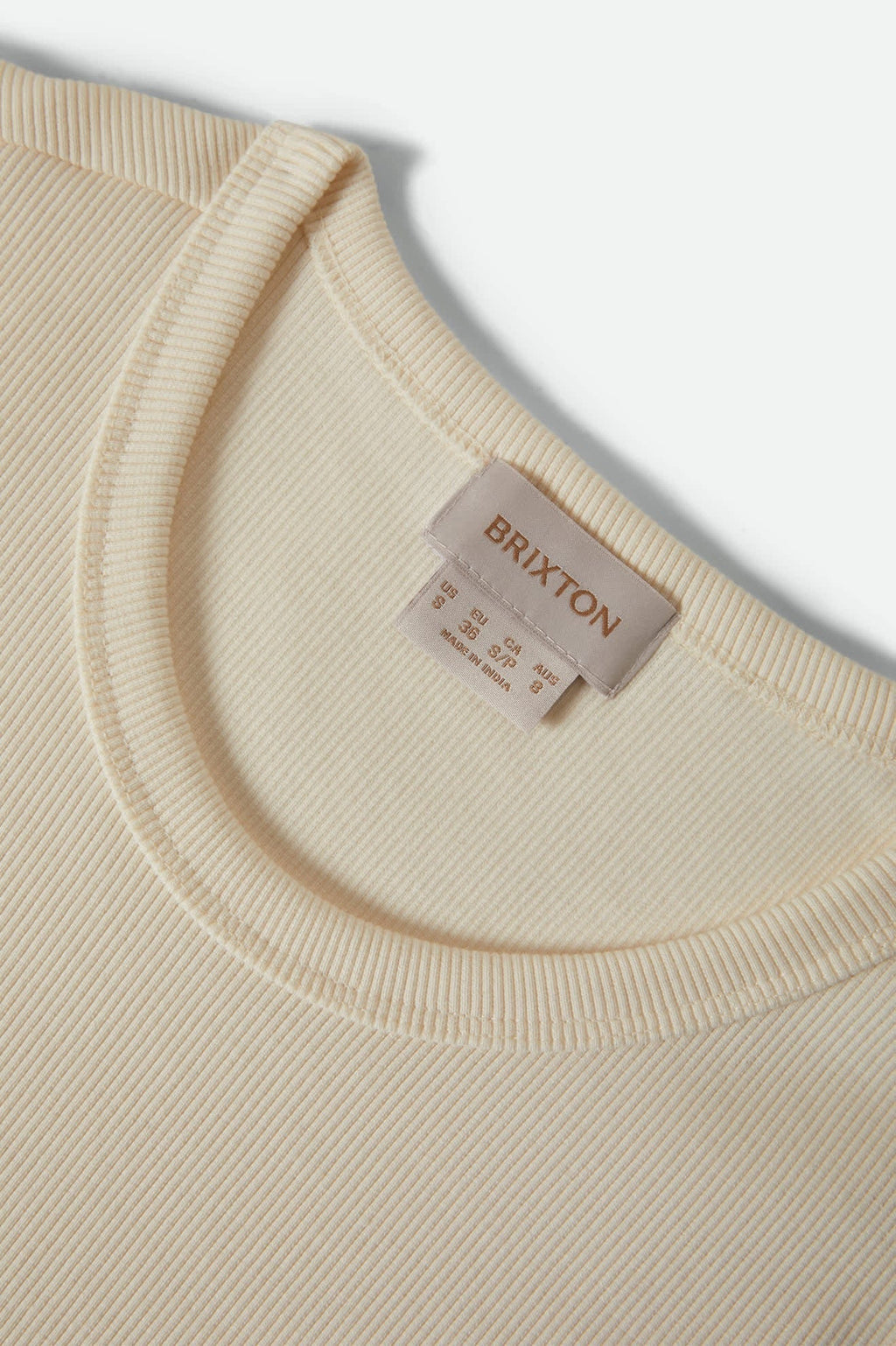 Ribbed Cinch Mini Dress - Off White