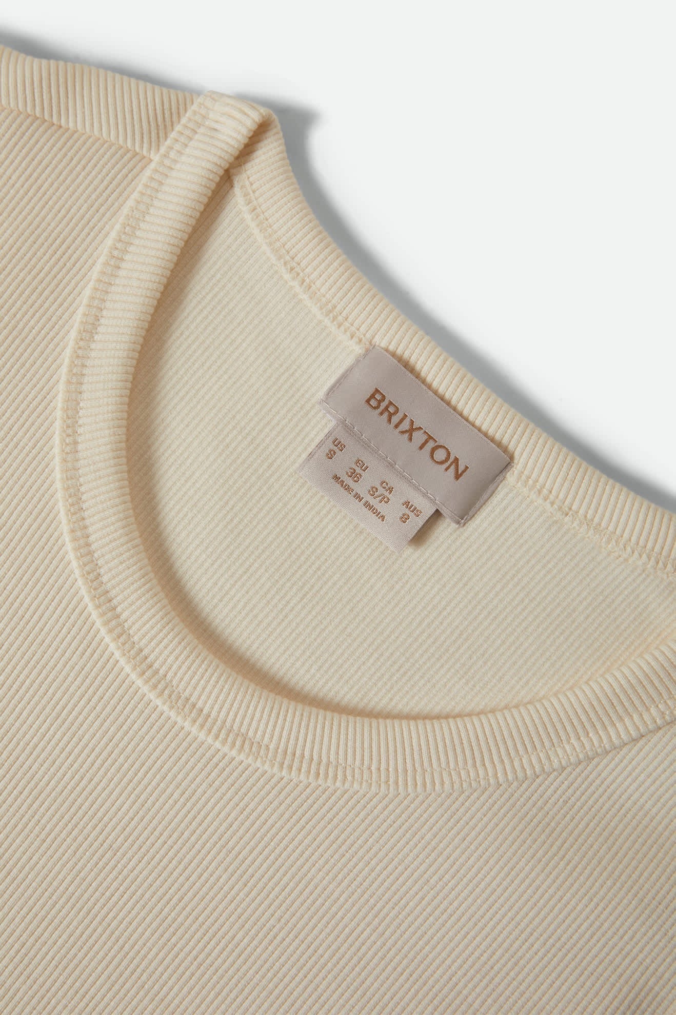 Ribbed Cinch Mini Dress - Off White