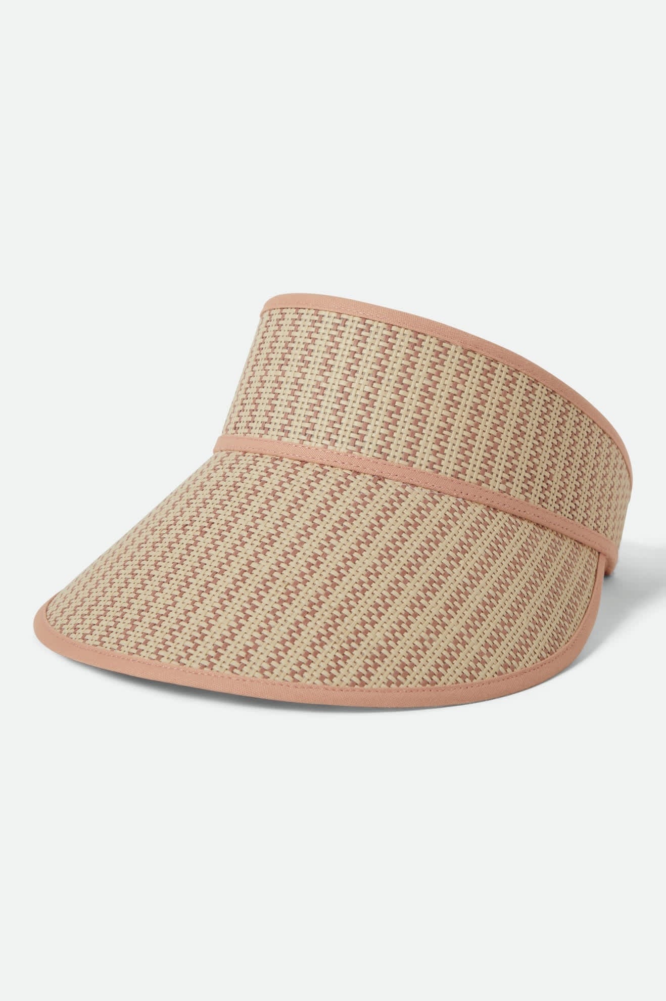 Newport Straw Visor - Italian Clay/Natural