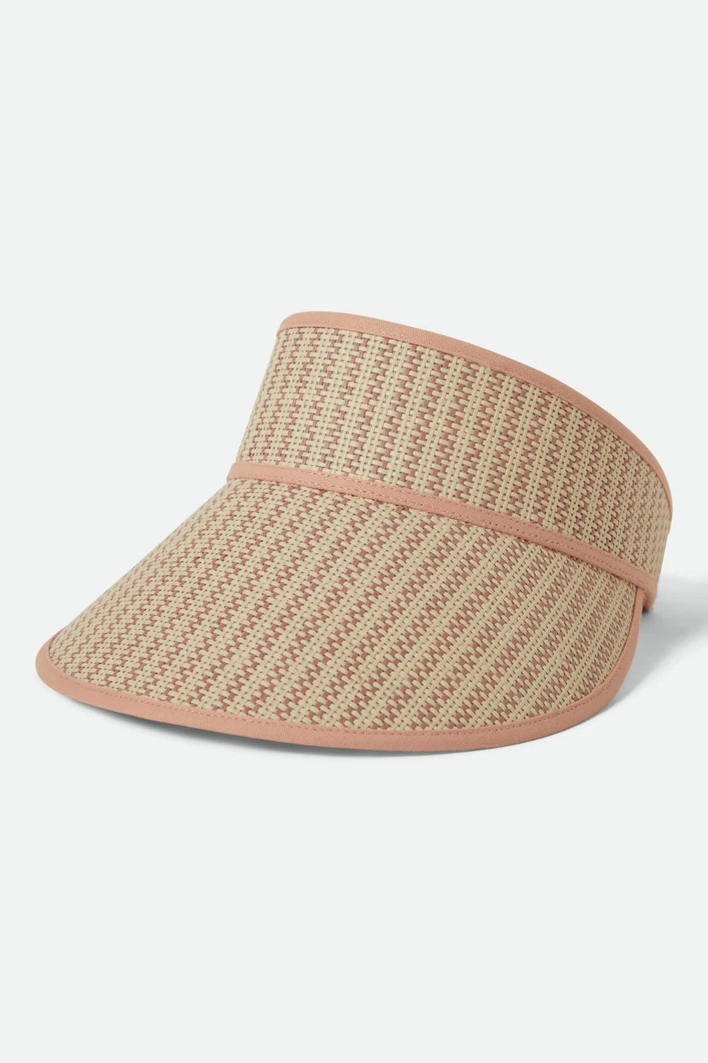 Newport Straw Visor - Italian Clay/Natural