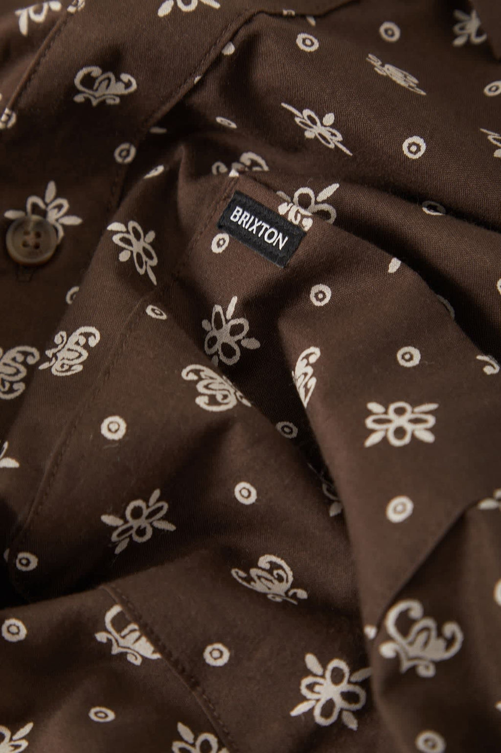 Charter Print Shirt - Walnut Brown Bandana