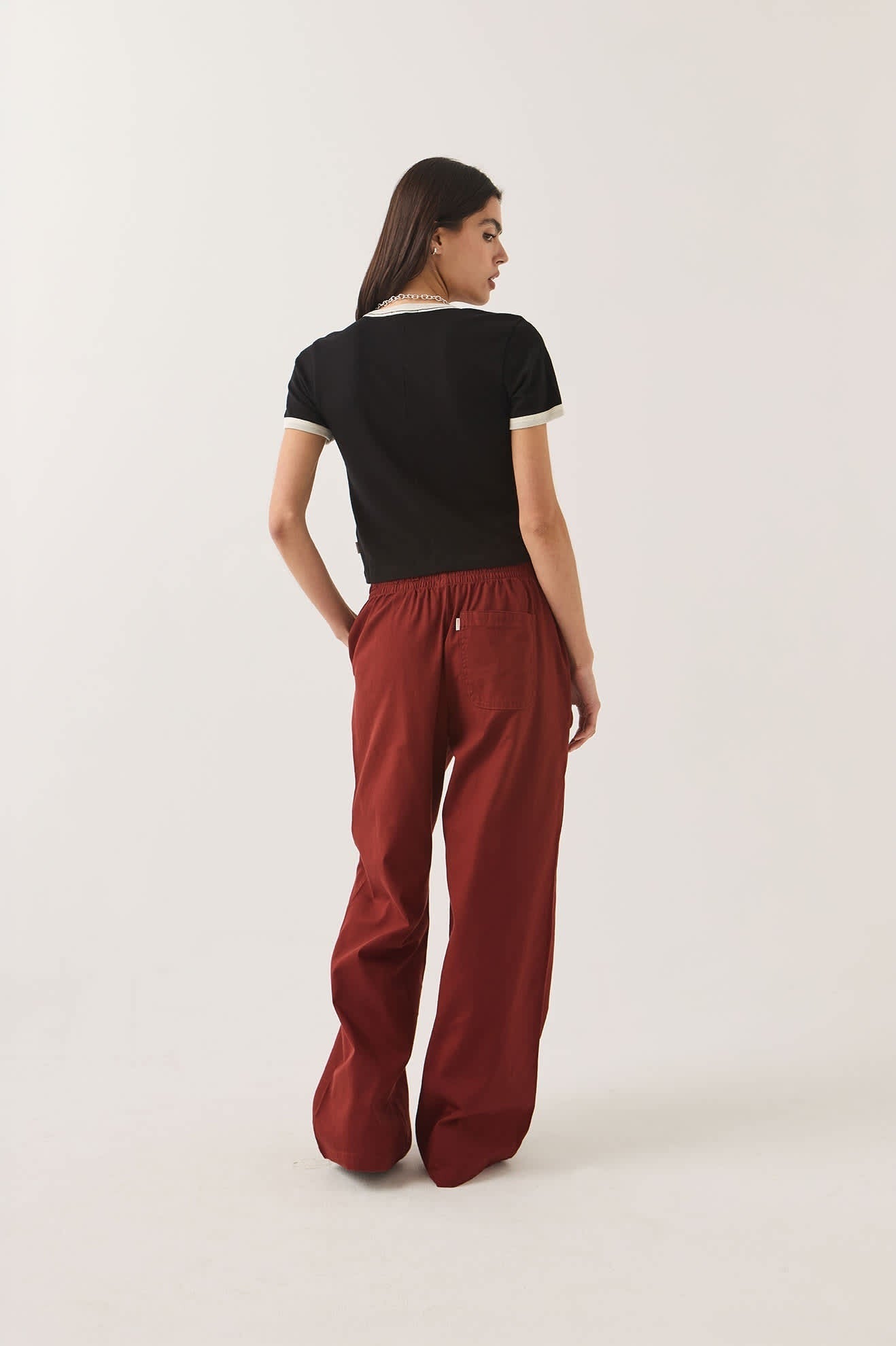Lounge Pant - Dark Brick