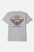 Leeway Short Sleeve T-Shirt - Pebble Stone Worn Wash