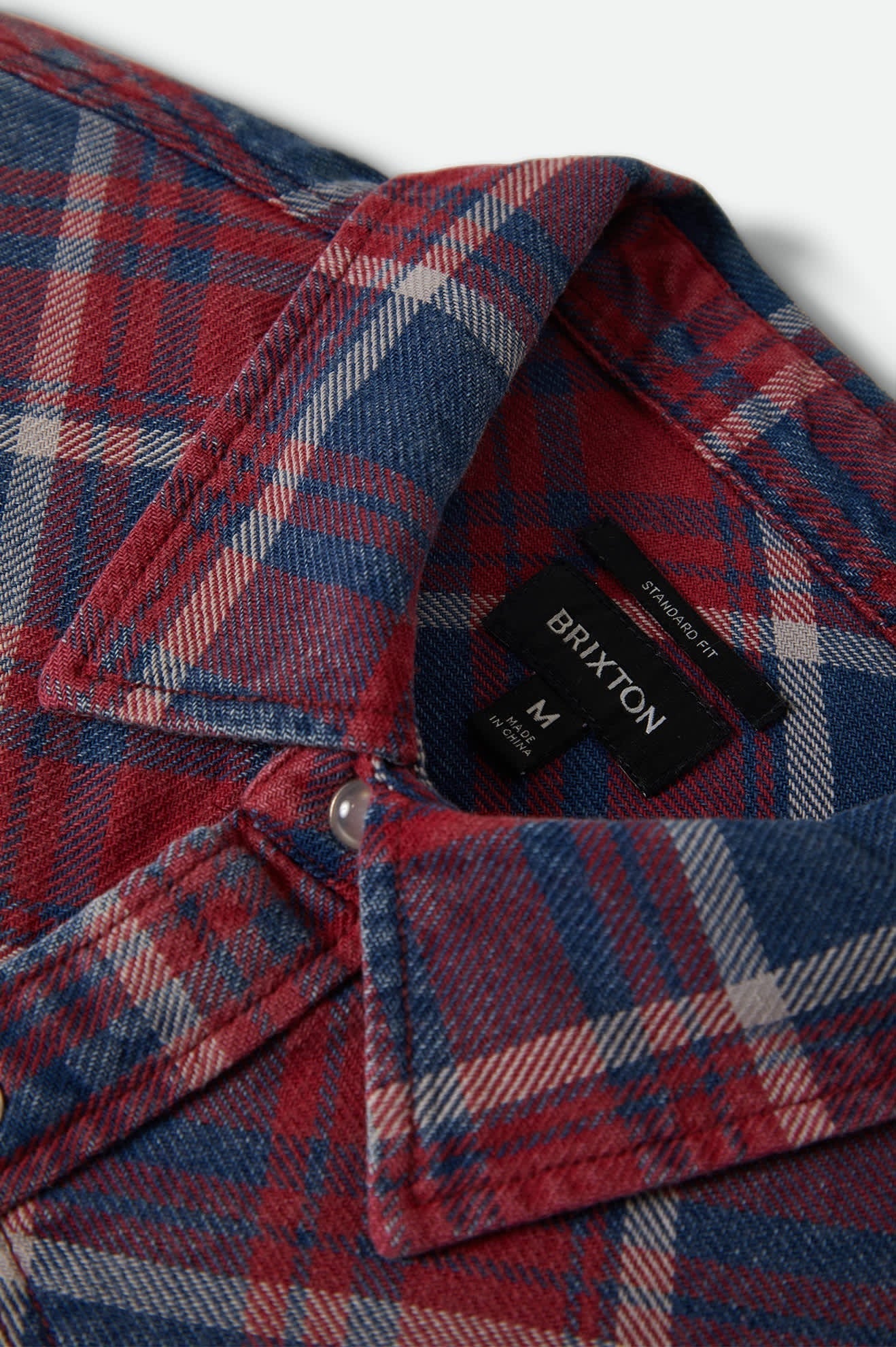 Waylon Lightweight Overshirt - Denim Plaid