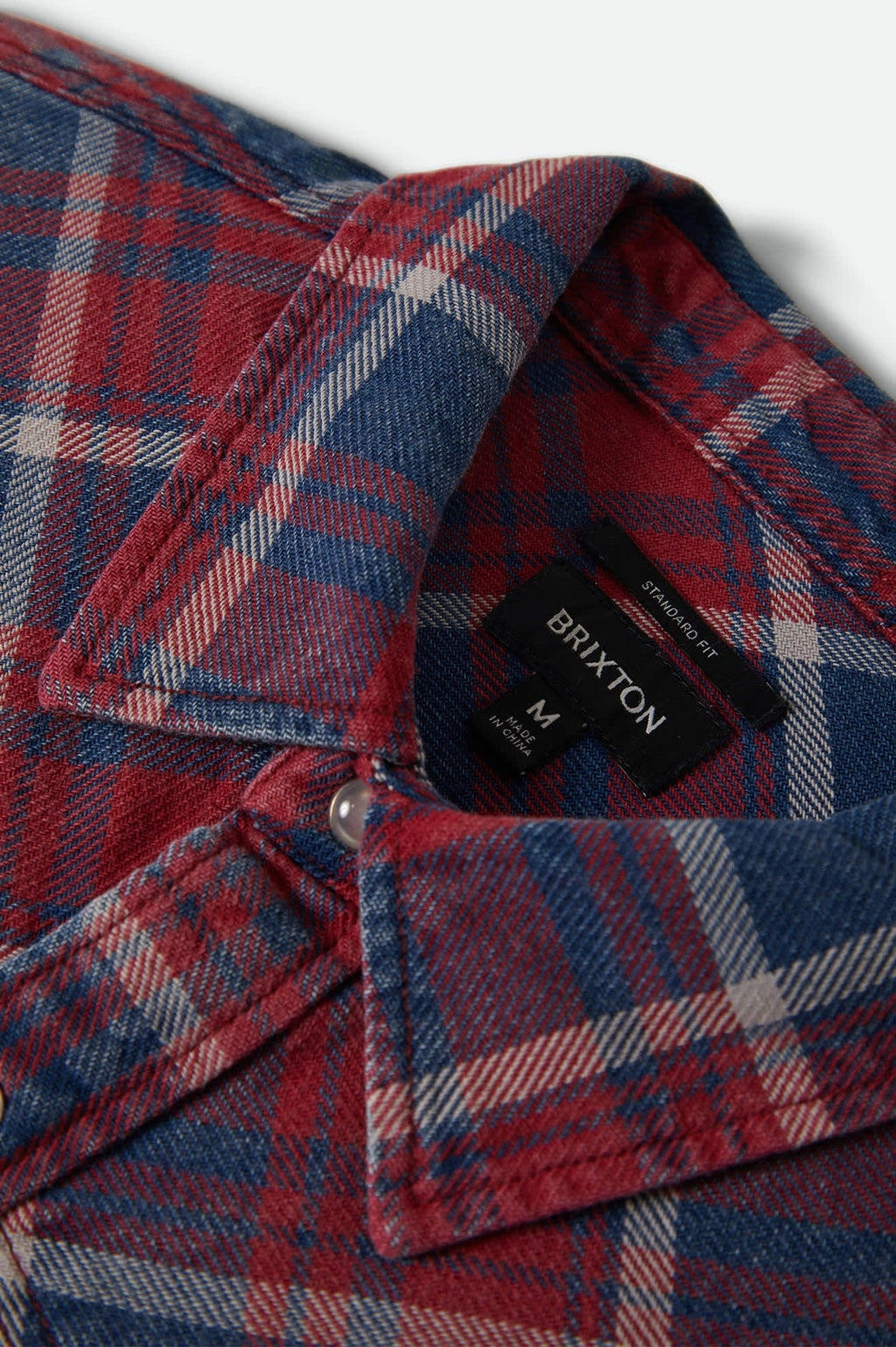 Waylon Lightweight Overshirt - Denim Plaid