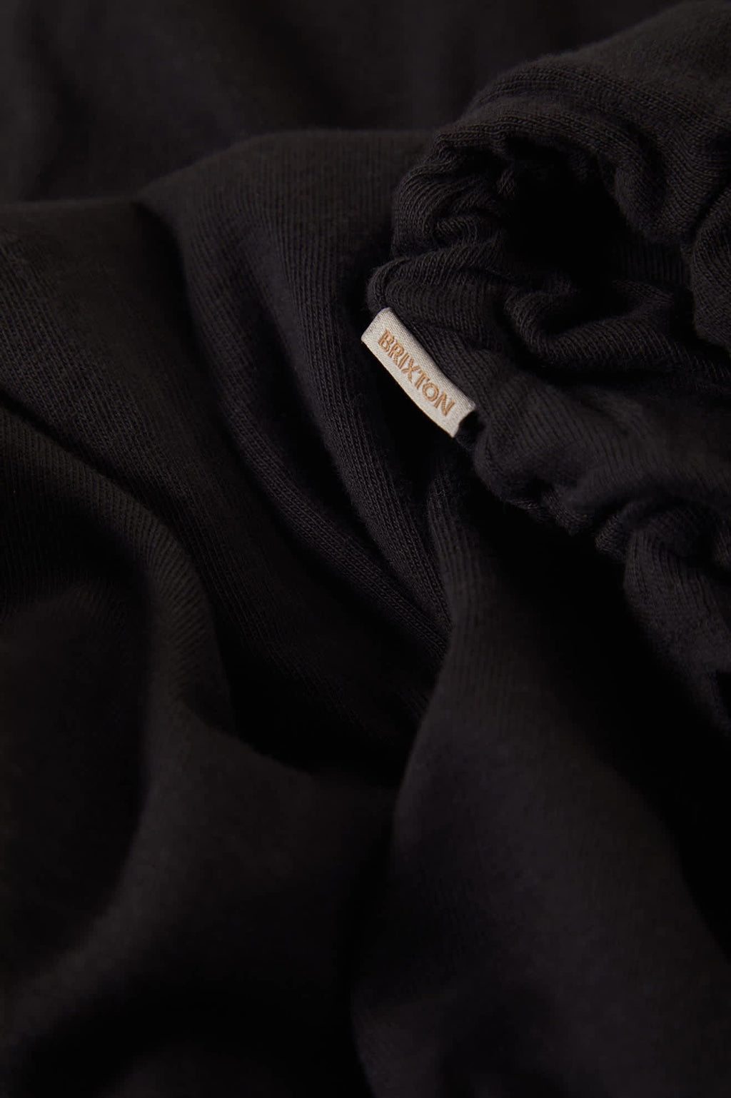 Carefree Organic Garment Dye Cinch T-Shirt - Black