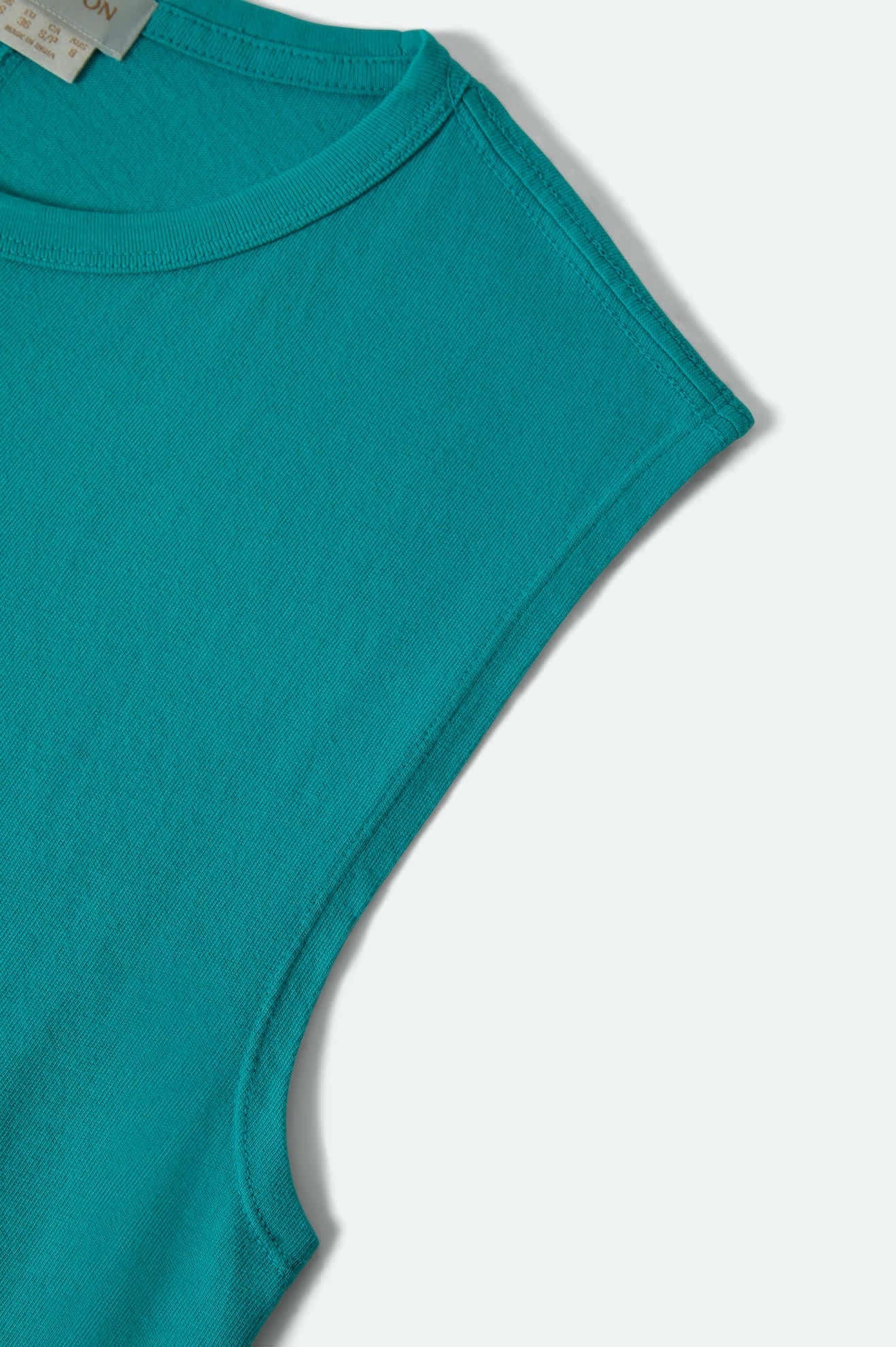 Carefree Organic Garment Dye Muscle Tank - Retro Green