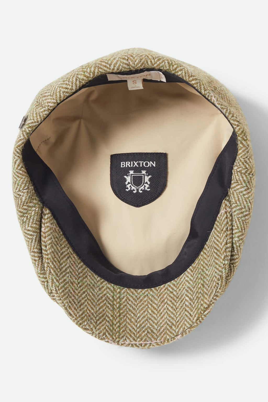 Brood Lightweight Newsboy Cap - Sublime Green Houndstooth