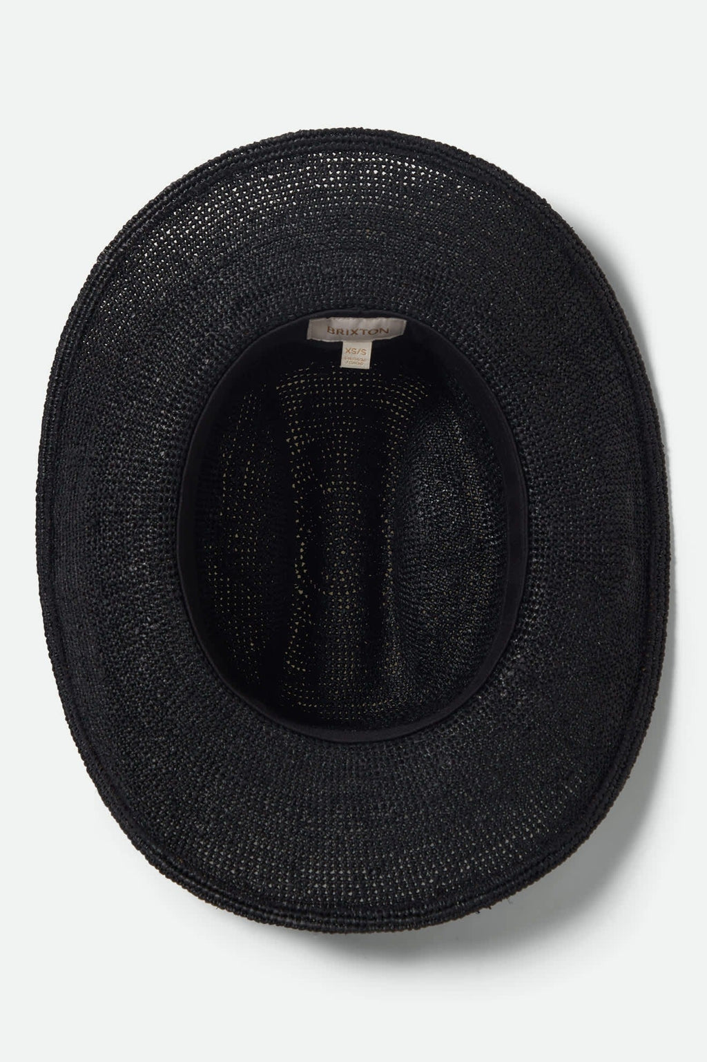 Odessa Straw Packable Cowboy Hat - Black