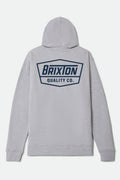 Regal Hoodie - Heather Gunmetal/Dark Navy