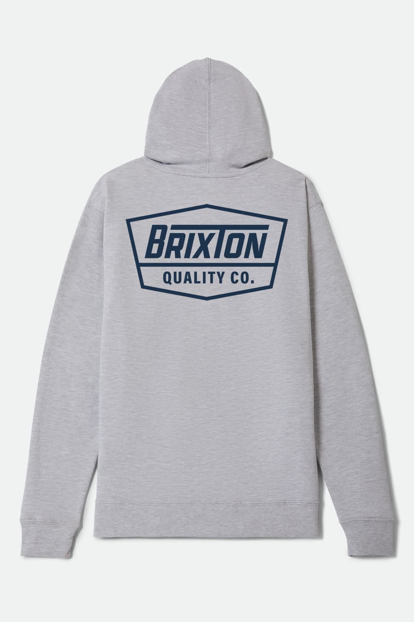 Regal Hoodie - Heather Gunmetal/Dark Navy