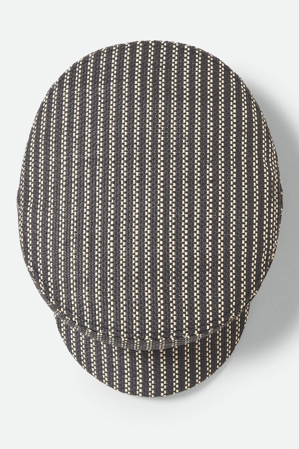 Fiddler Lightweight Fisherman Cap - Black/Natural Straw