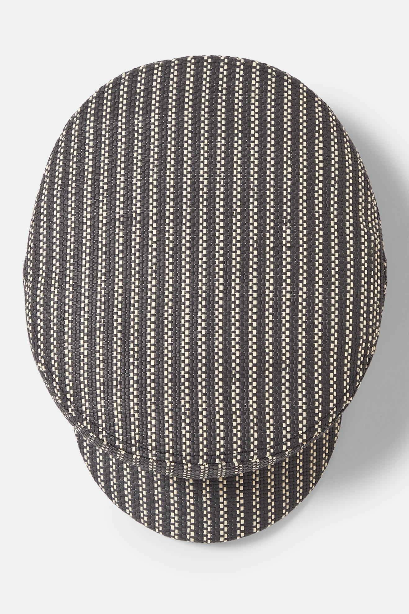 Fiddler Lightweight Fisherman Cap - Black/Natural Straw