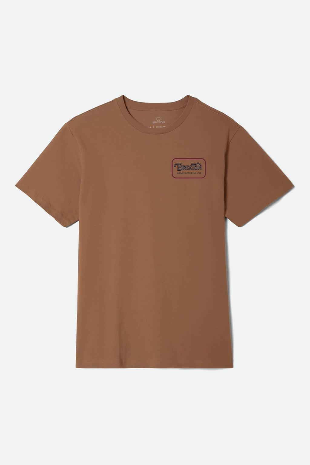 Grade Short Sleeve Standard T-Shirt - Brown Sugar/Mahogany/Dark Navy