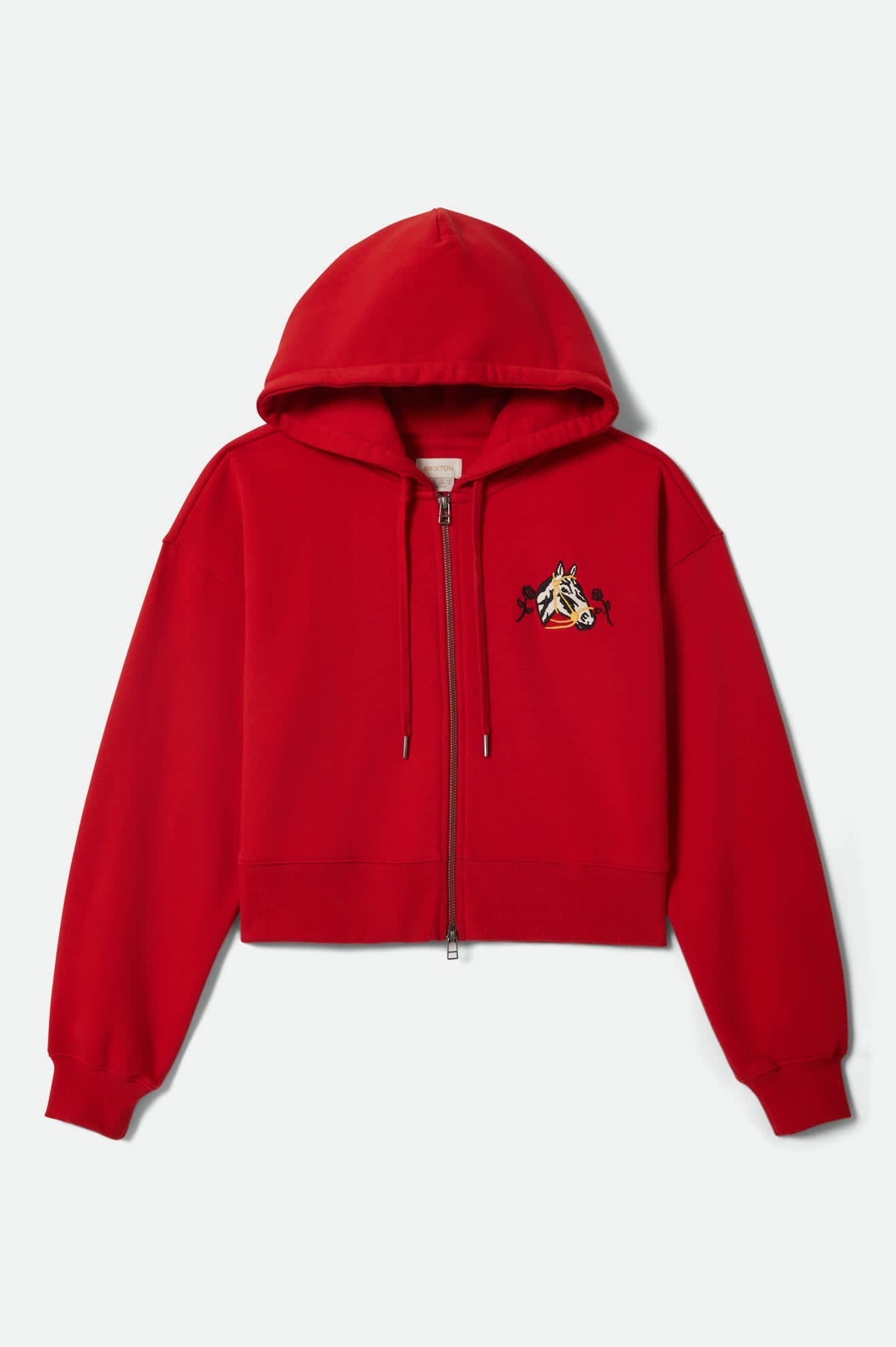 Trophy Horse Cropped Zip Hood - Adrenaline Rush