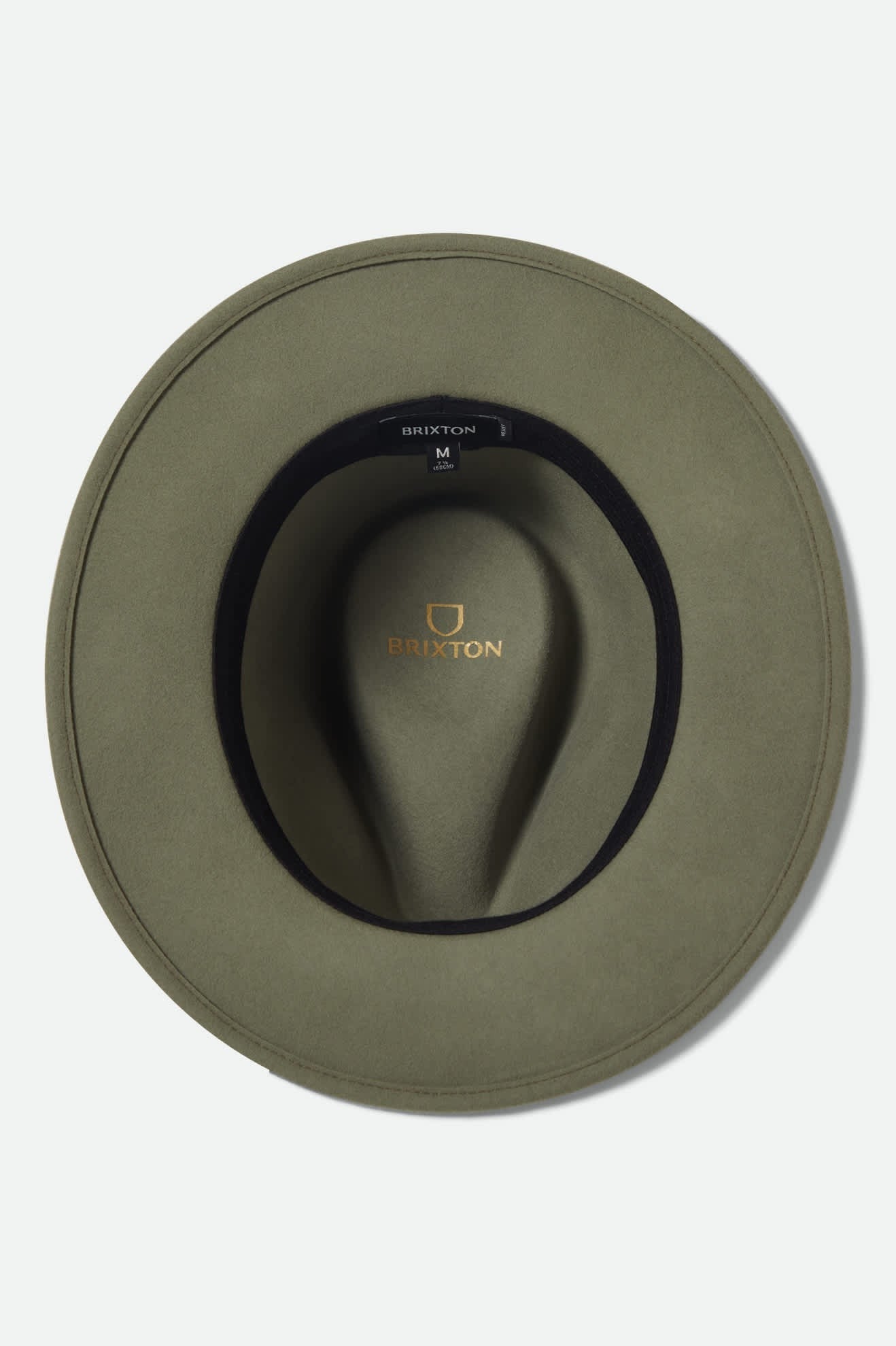 Messer Packable Fedora - Olive Surplus/Black