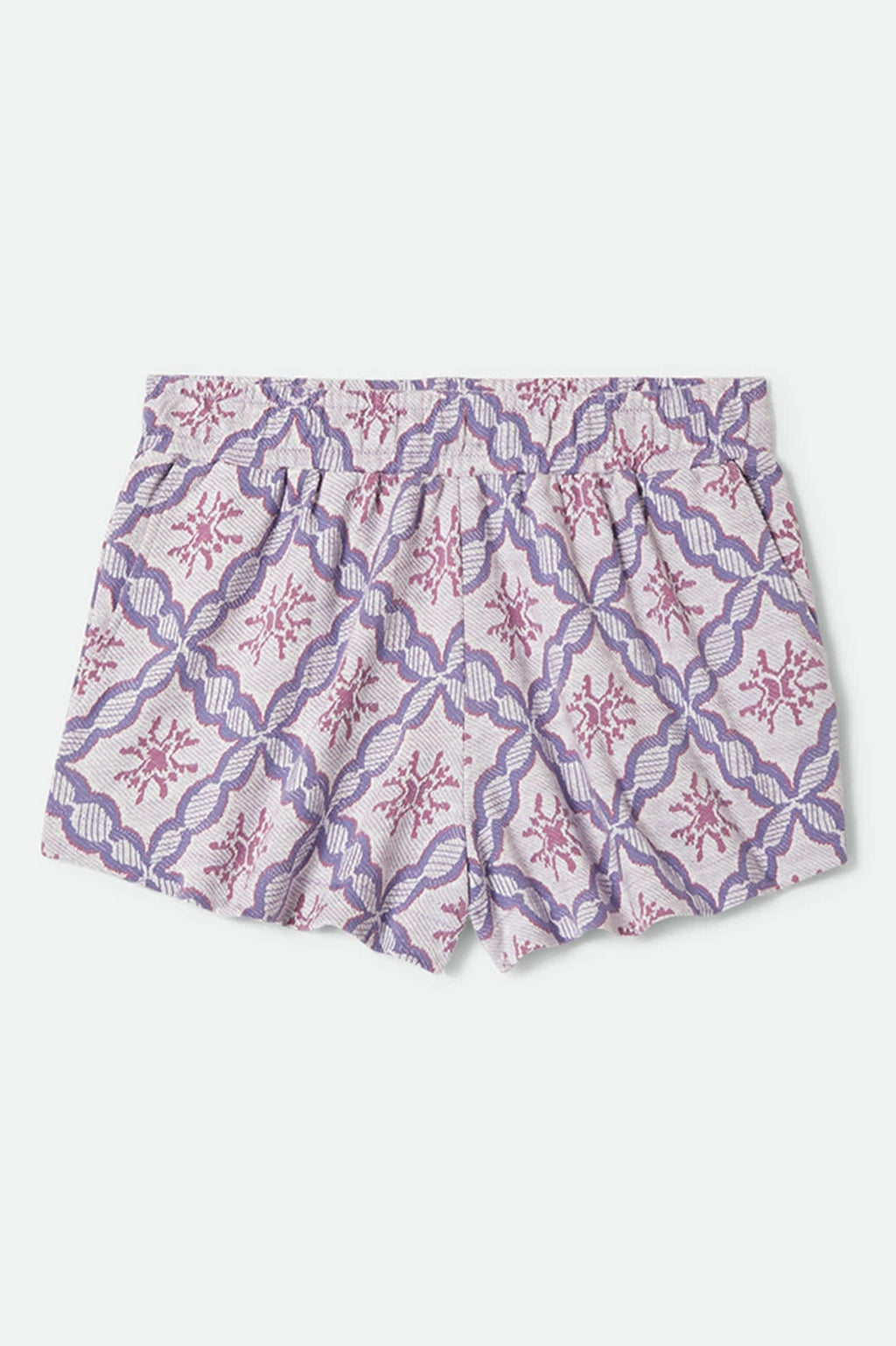 Post Playa E-Waist Short - Off White/Blue Tile