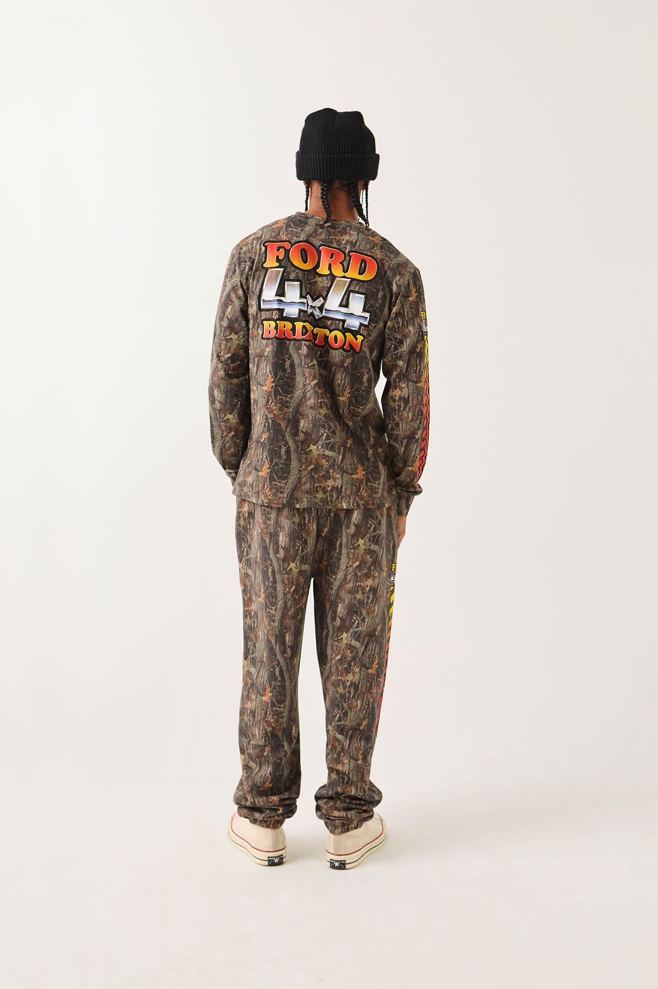 Ford 4x4 Chrome Sweatpant - Boxwood Green