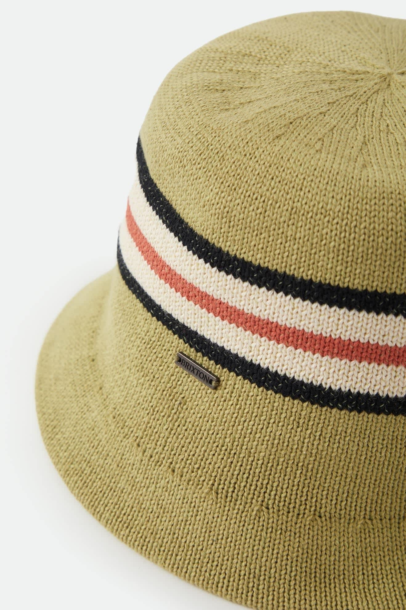 Redding Knit Packable Hat - Green Multi Stripe