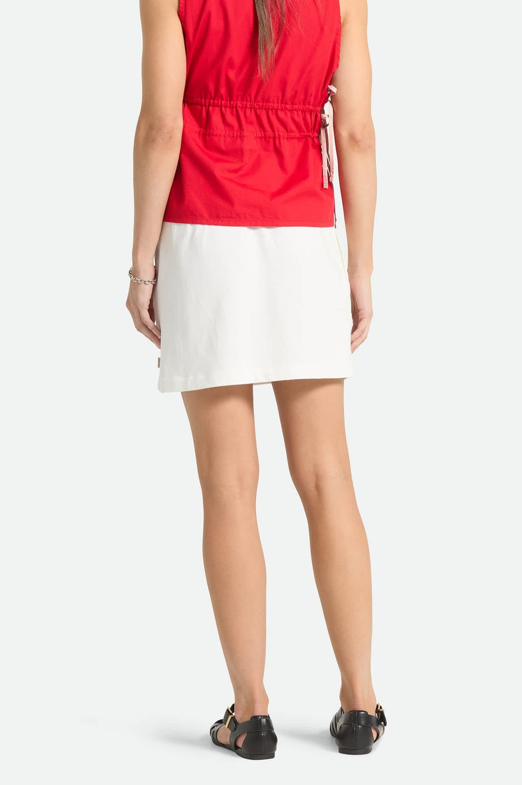 Carefree Organic Garment Dye Lounge Skirt - Off White