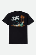 Stay Awhile Short Sleeve T-Shirt - Black