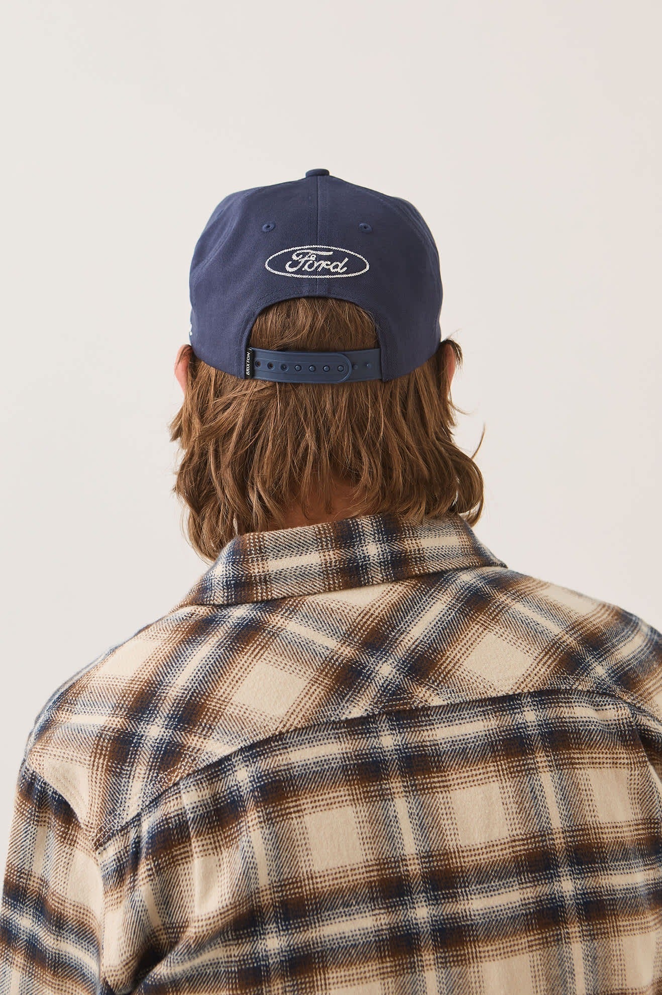 Ford Built Tough Snapback - American Navy/Wimbledon White