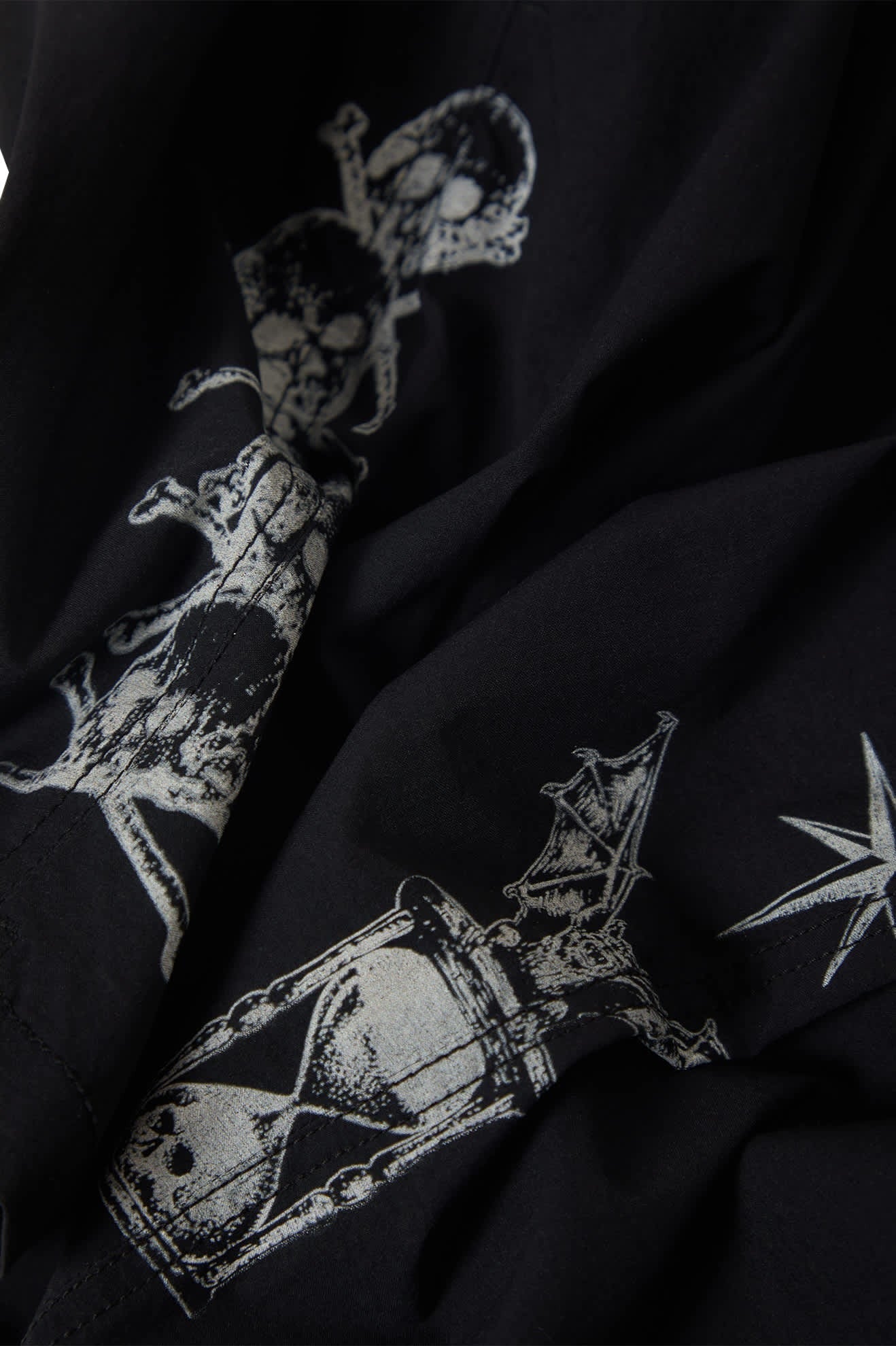 Everyday Stretch Hybrid Short 7" - Black/White