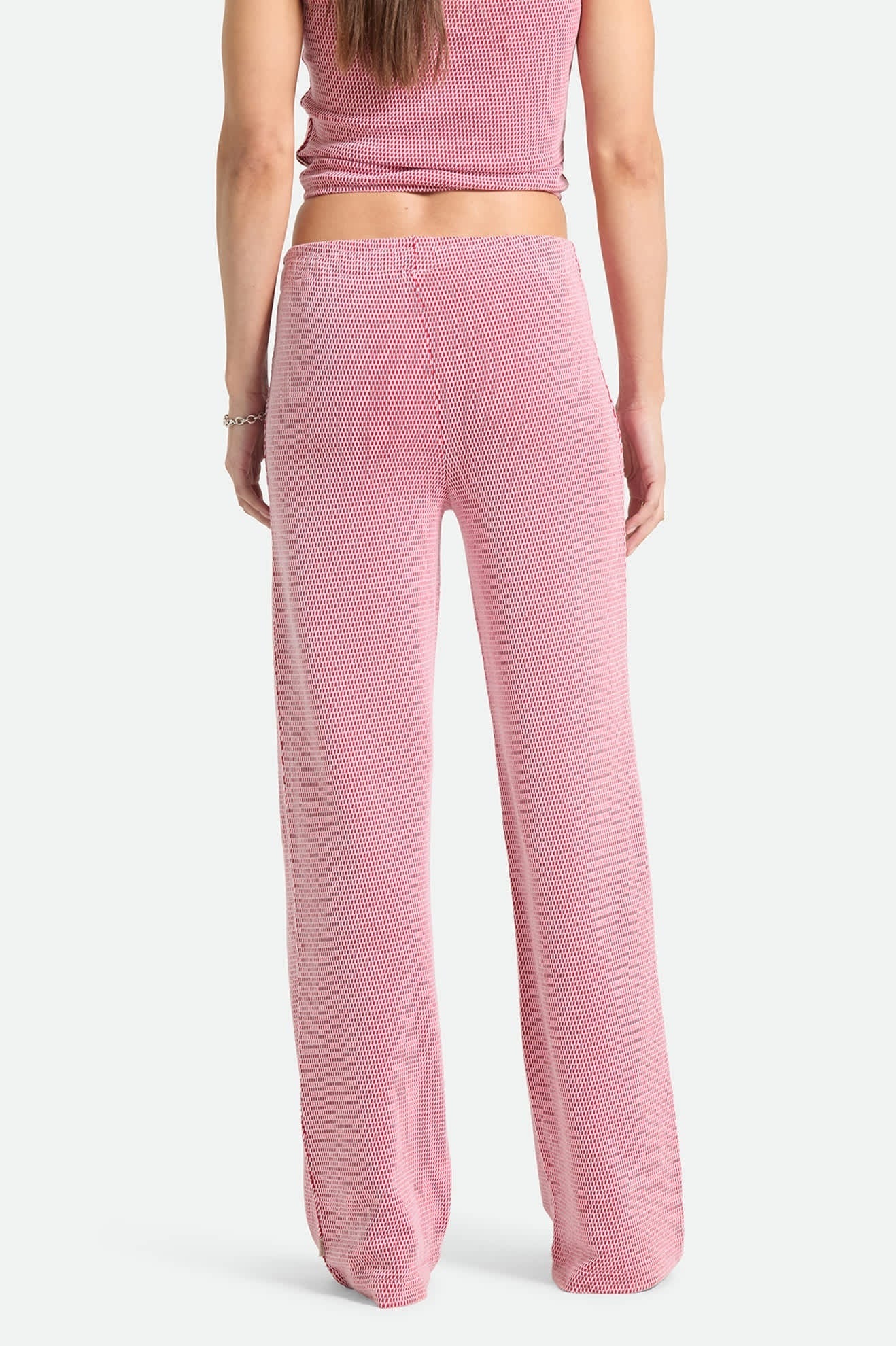 Siesta Knit Pant - Adrenaline Rush/White Weave