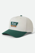 Linwood NetPlus Snapback - Off White/Primal Green
