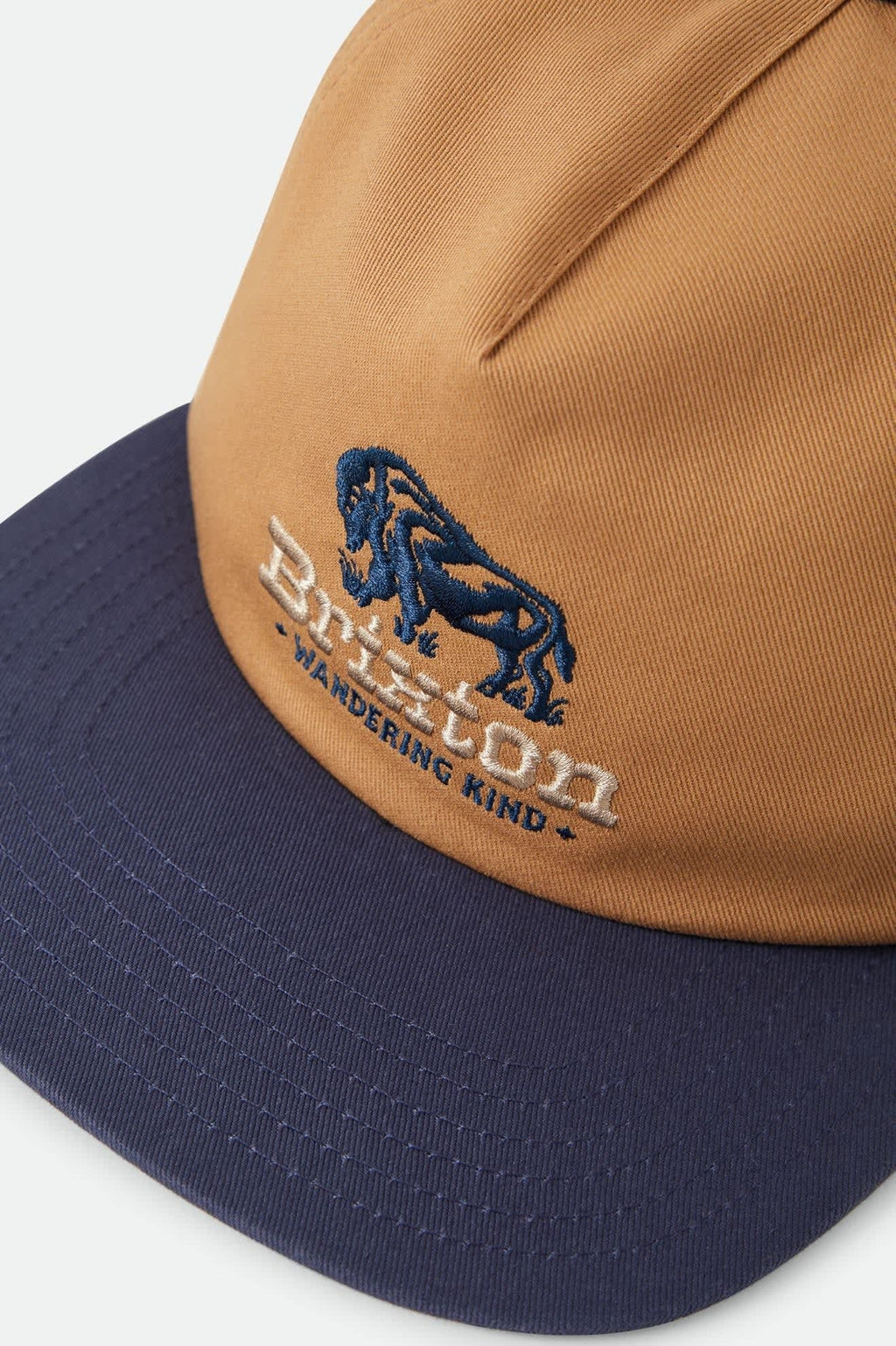 Drifter Netplus Snapback - Brown Sugar/Navy