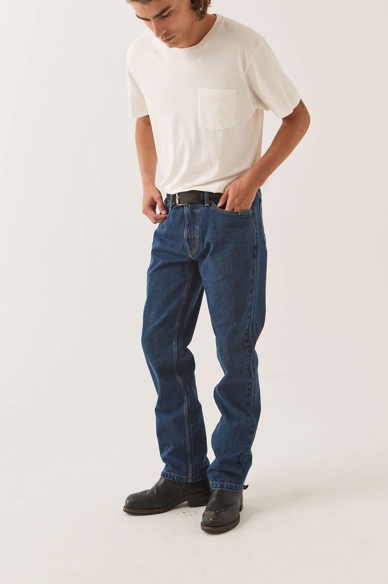 Builders 5-Pocket Pant - Dark Denim