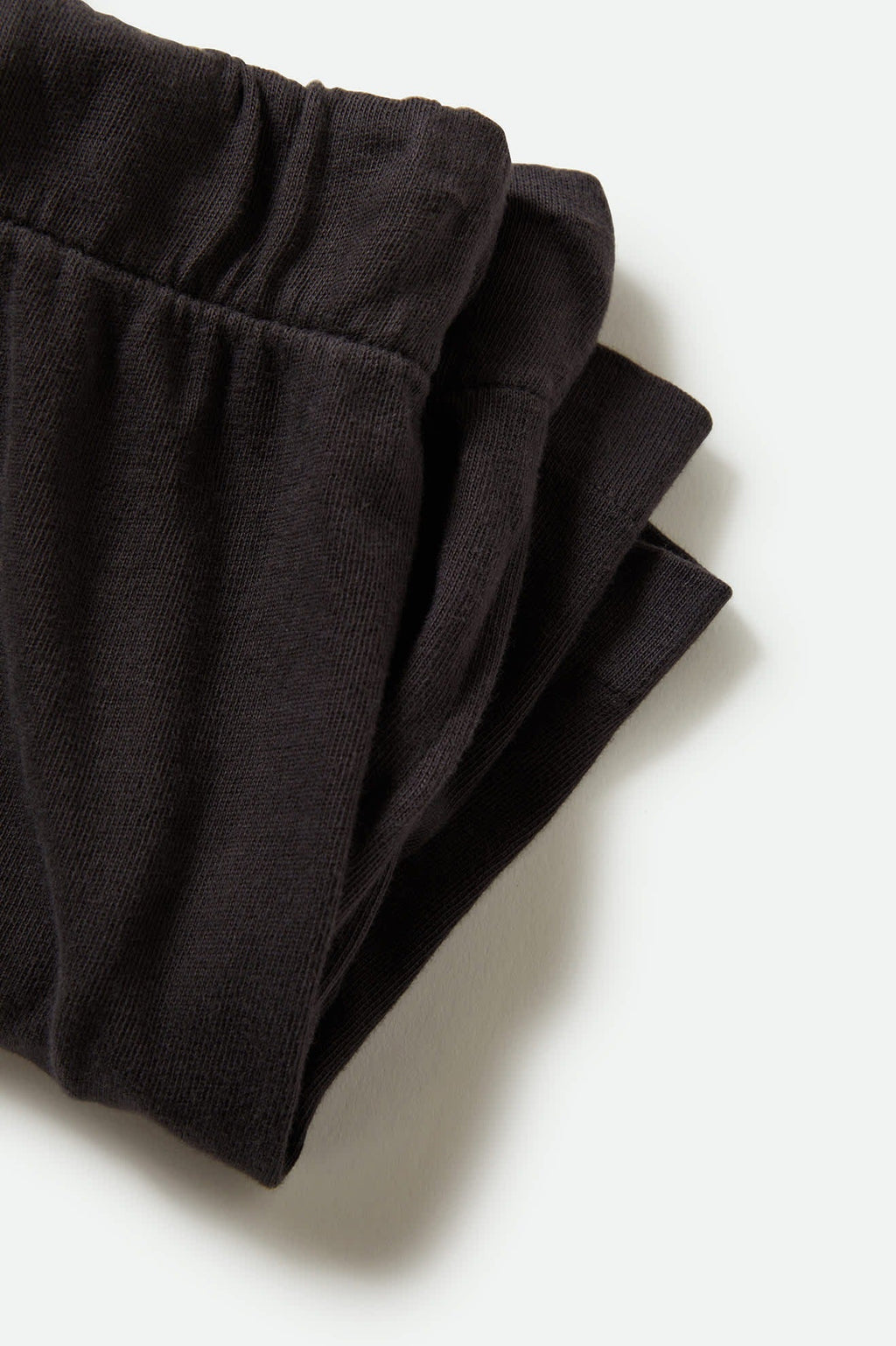 Carefree Organic Garment Dyed Lounge Short - Black