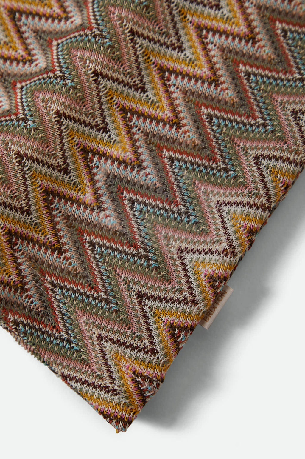 The Cabana Mesh Tunic Dress - Multi Color Zigzag